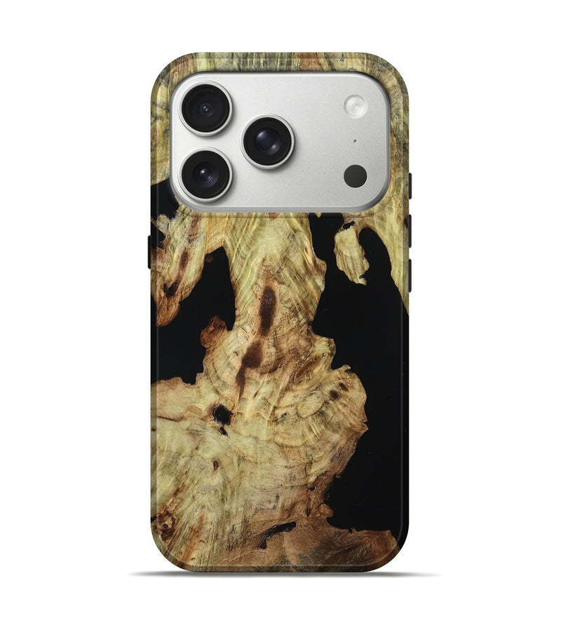 iPhone 17 Pro Wood Live Edge Phone Case - Lavonne (Wood Burl, 793865)