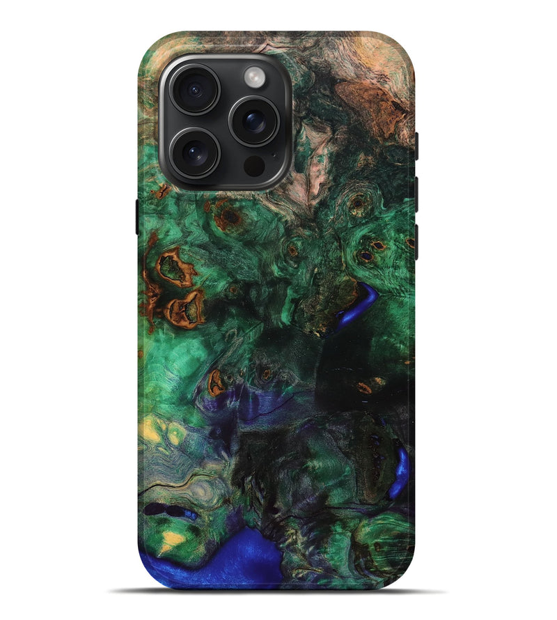 iPhone 16 Pro Max Wood Live Edge Phone Case - Shelbie (Wood Burl, 793866)