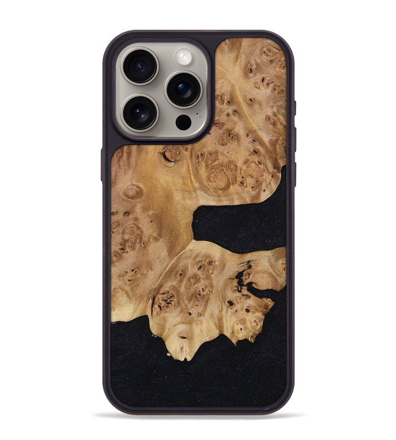 iPhone 15 Pro Max Wood Phone Case - Ara (Wood Burl, 793901)