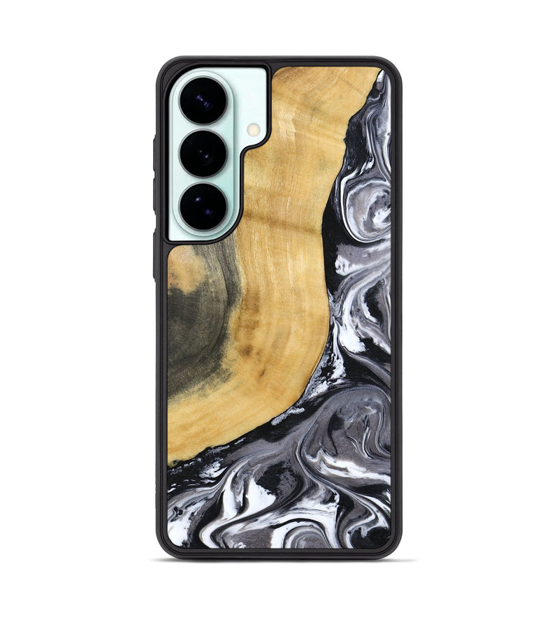Galaxy S26 Plus Wood Phone Case - Arther (Black & White, 793908)