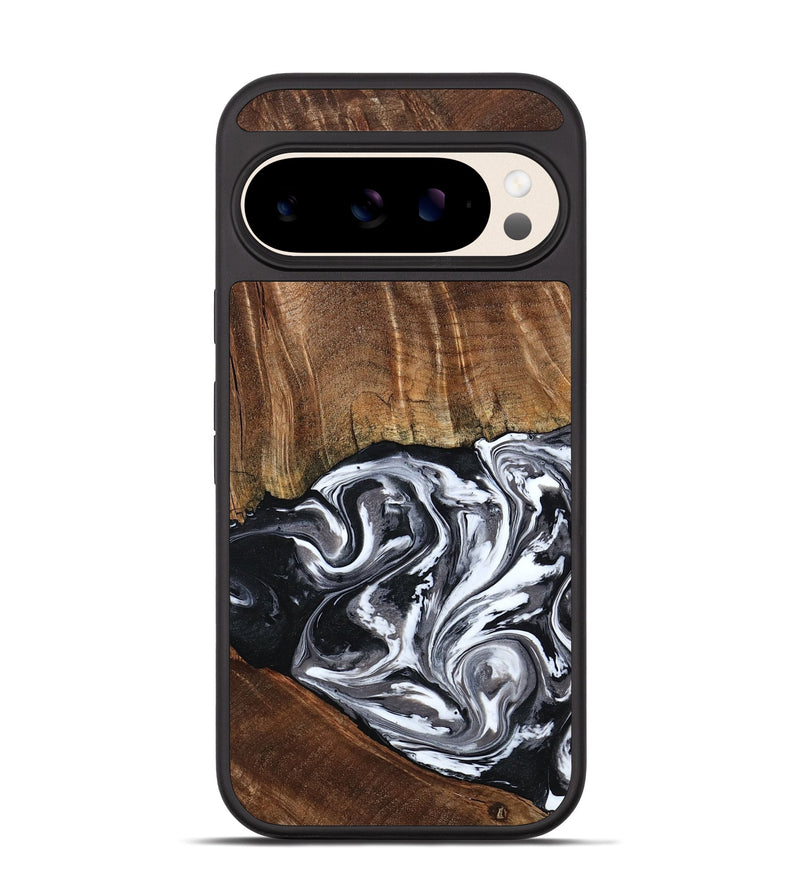Pixel 10 Pro Wood Phone Case - Ona (Black & White, 793911)