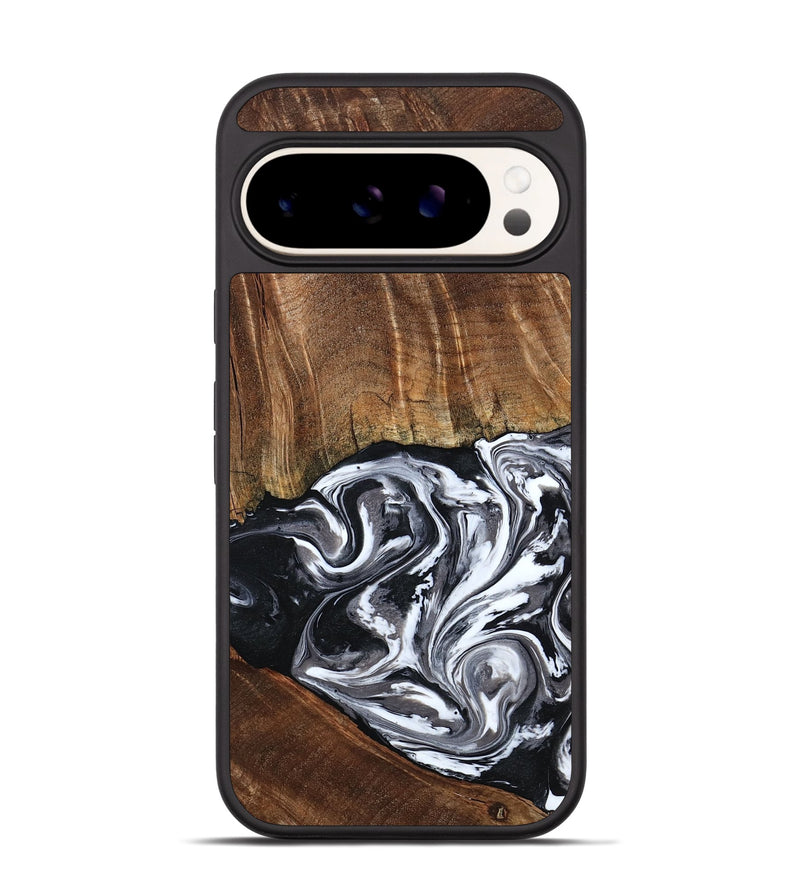 Pixel 9 Wood Phone Case - Ona (Black & White, 793911)