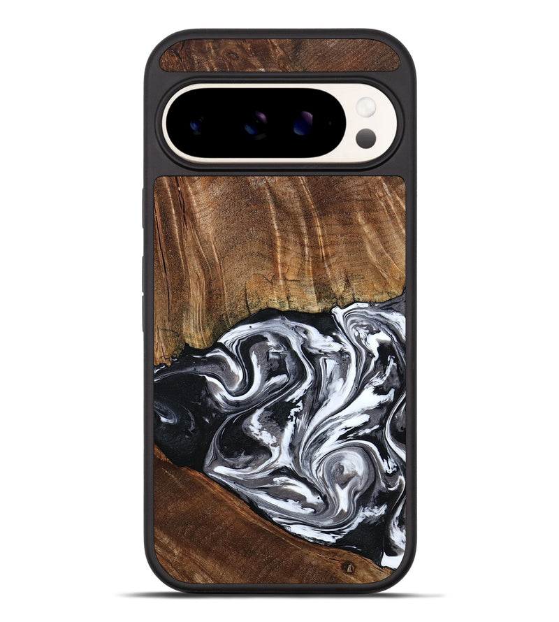 Pixel 9 Pro XL Wood Phone Case - Ona (Black & White, 793911)