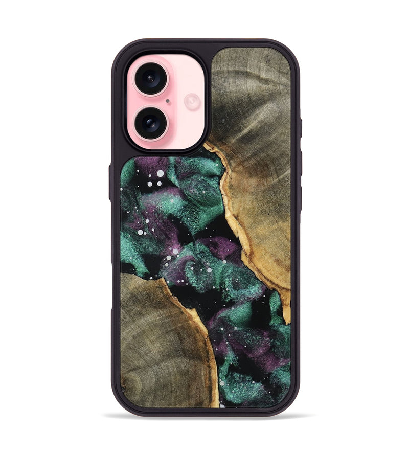iPhone 16 Wood Phone Case - Kayla (Cosmos, 793943)