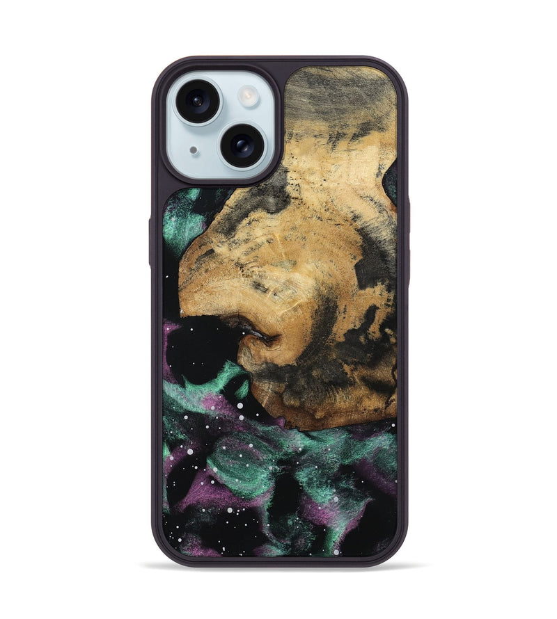 iPhone 15 Wood Phone Case - Benton (Cosmos, 793970)