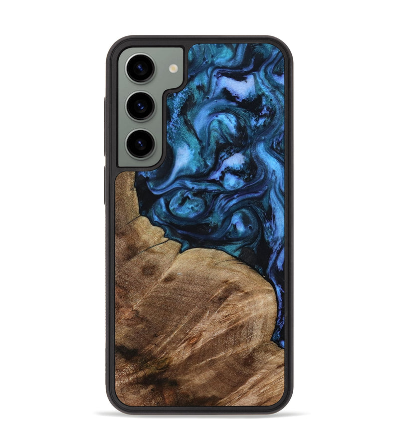 Galaxy S23 Plus Wood Phone Case - Windy (Blue, 794028)
