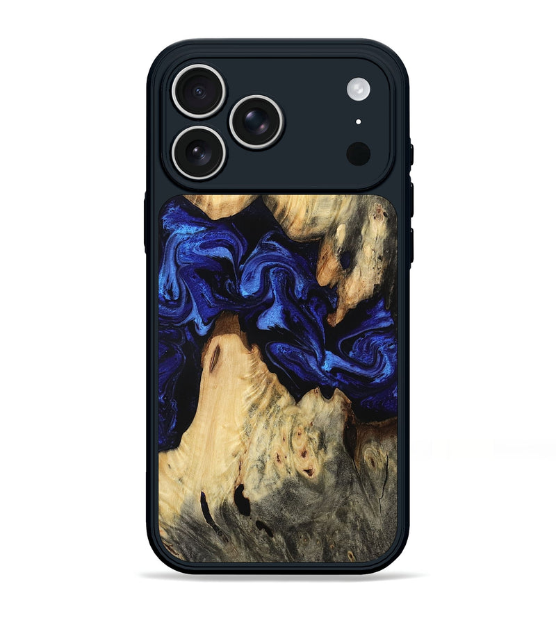 iPhone 17 Pro Max Wood Phone Case - Infant (Blue, 794032)