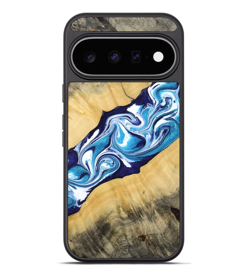 Pixel 11 Pro XL Wood Phone Case - Martha (Blue, 794050)