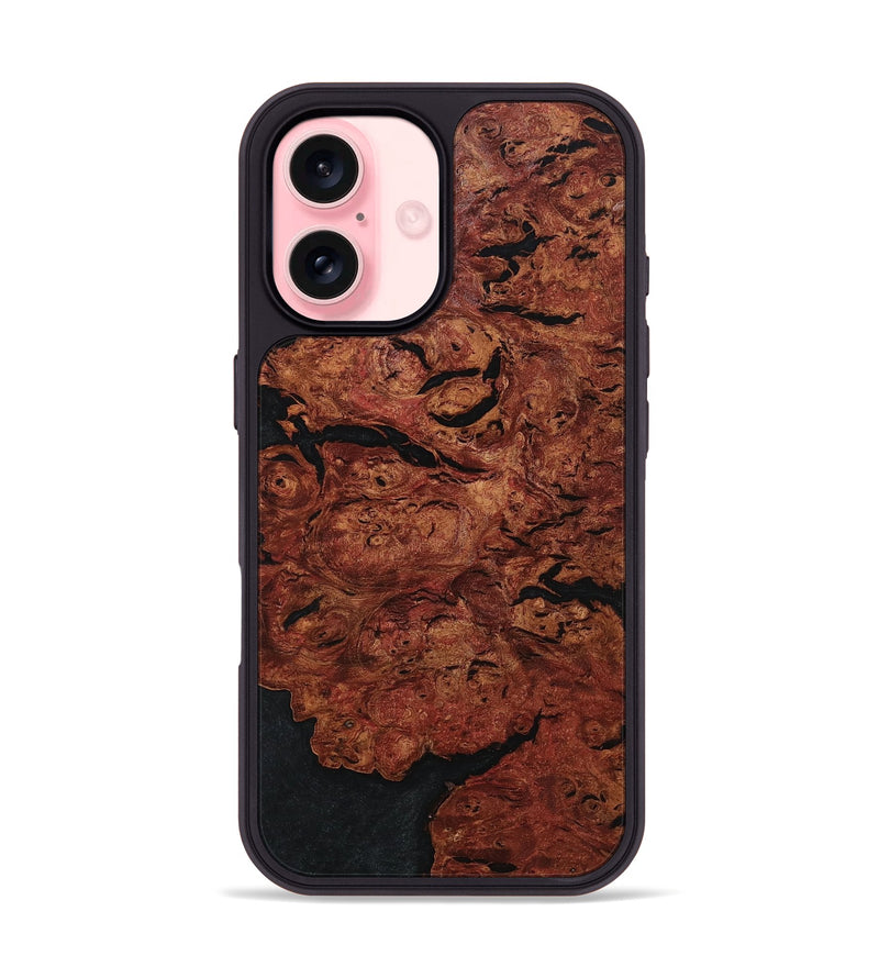 iPhone 16 Wood Phone Case - Dennis (Wood Burl, 794060)