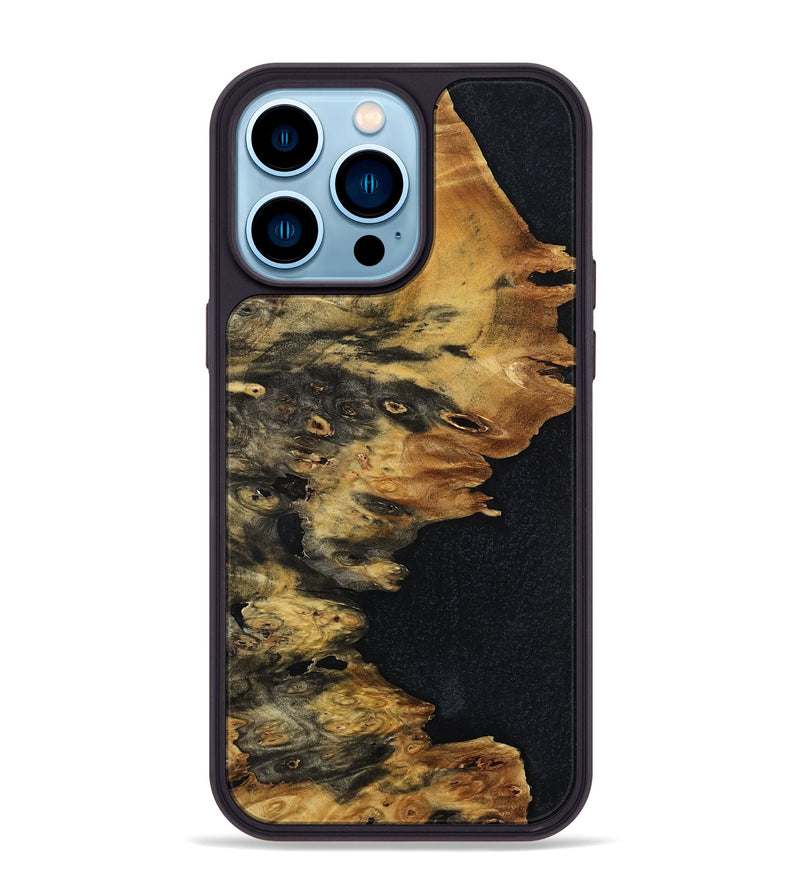 iPhone 14 Pro Max Wood Phone Case - Mavis (Wood Burl, 794065)