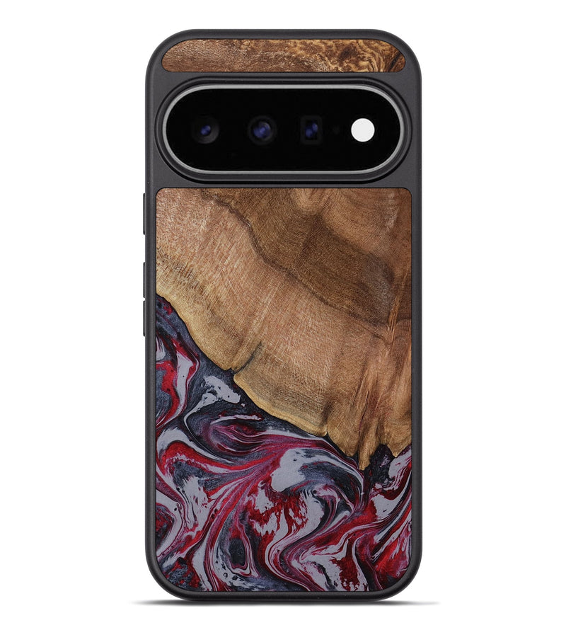 Pixel 11 Pro XL Wood Phone Case - Bellamy (Red, 794074)