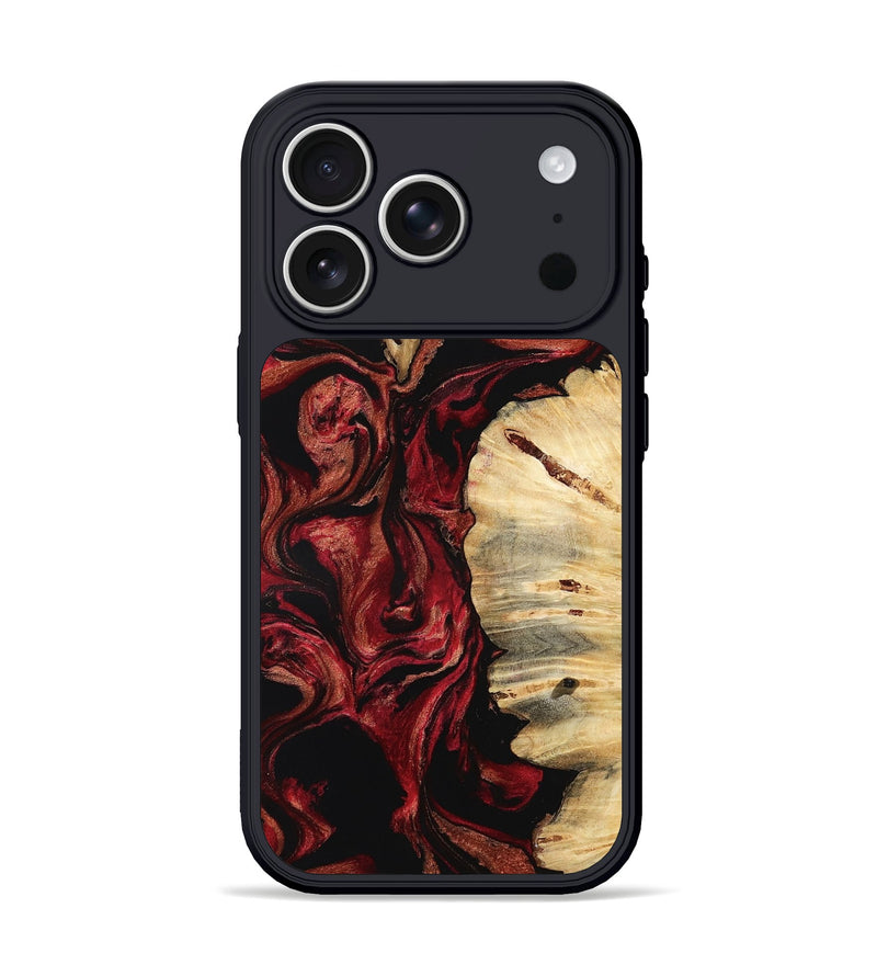 iPhone 17 Pro Wood Phone Case - Daniela (Red, 794079)
