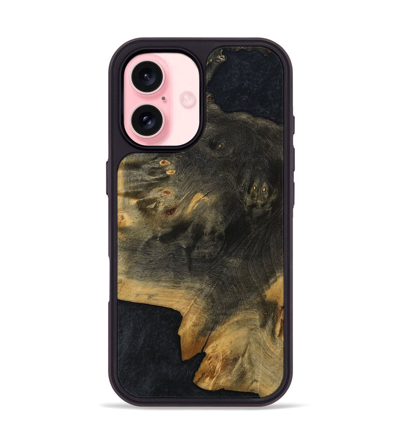iPhone 16 Wood Phone Case - Kashton (Wood Burl, 794085)