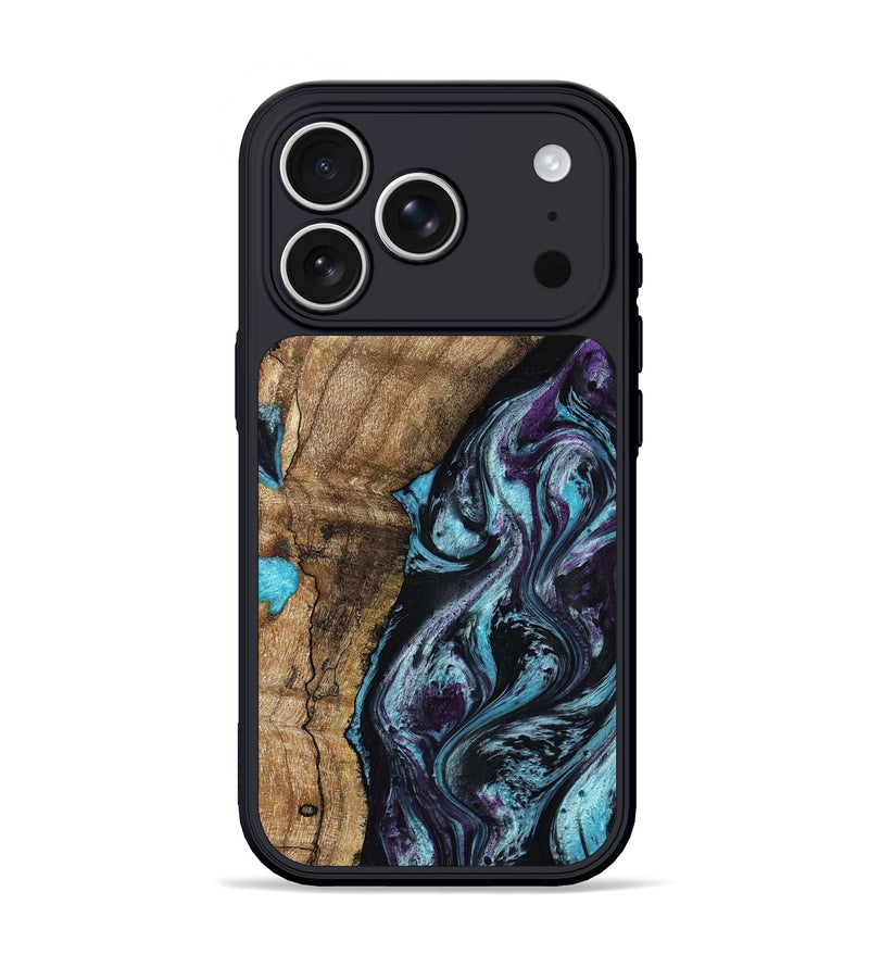 iPhone 17 Pro Wood Phone Case - Dona (Purple, 794099)