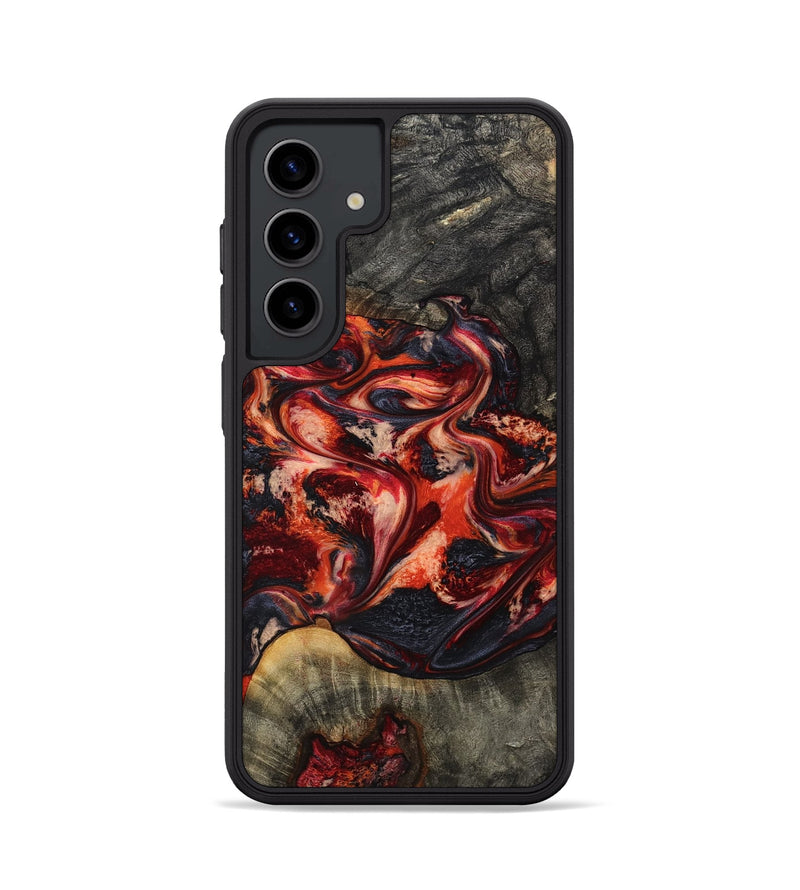 Galaxy S24 Wood Phone Case - Liv (Red, 794112)