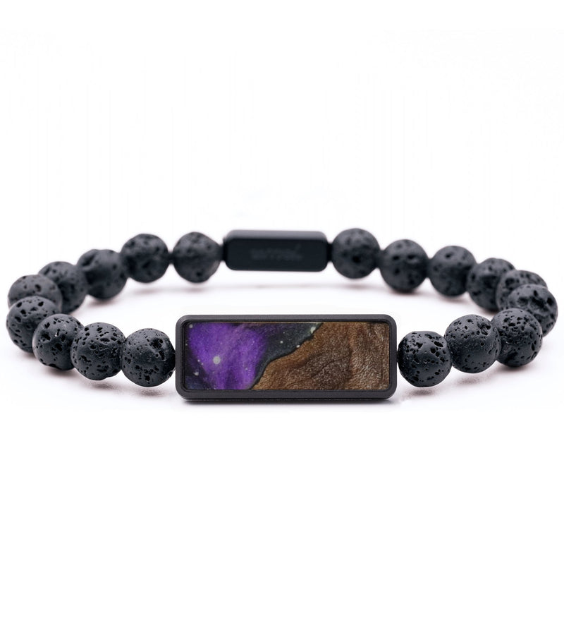 Lava Bead Wood Bracelet - Muhammad (Cosmos, 794200)