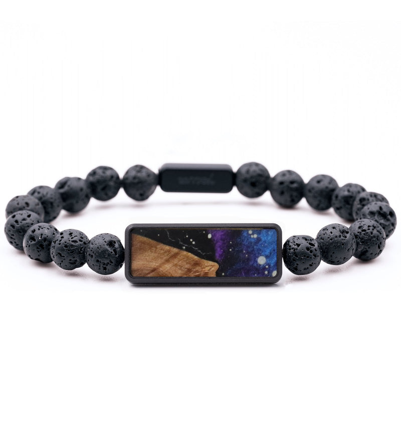 Lava Bead Wood Bracelet - Cedric (Cosmos, 794222)