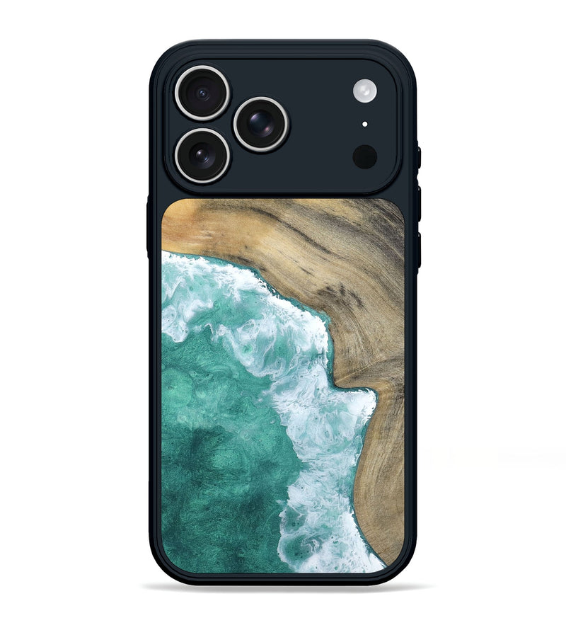 iPhone 17 Pro Max Wood Phone Case - Kamden (Coastal, 794301)