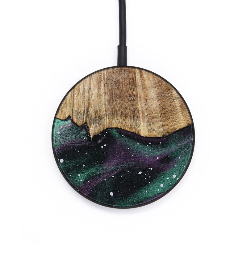 Circle Wood Wireless Charger - Barton (Cosmos, 794363)
