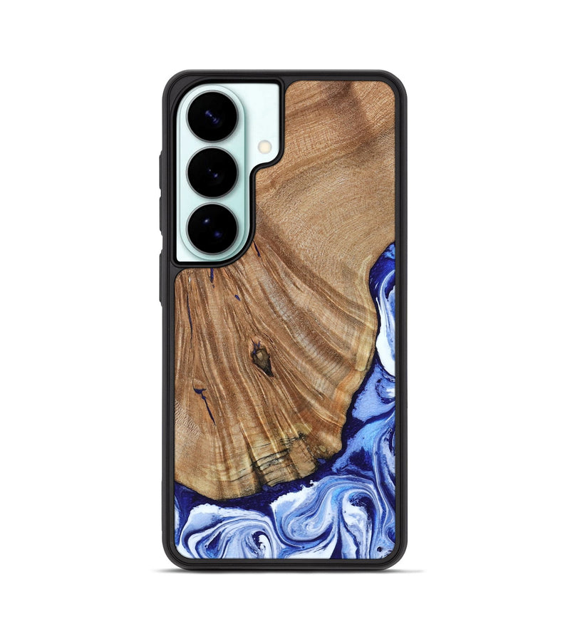 Galaxy S26 Wood Phone Case - Corine (Blue, 794393)