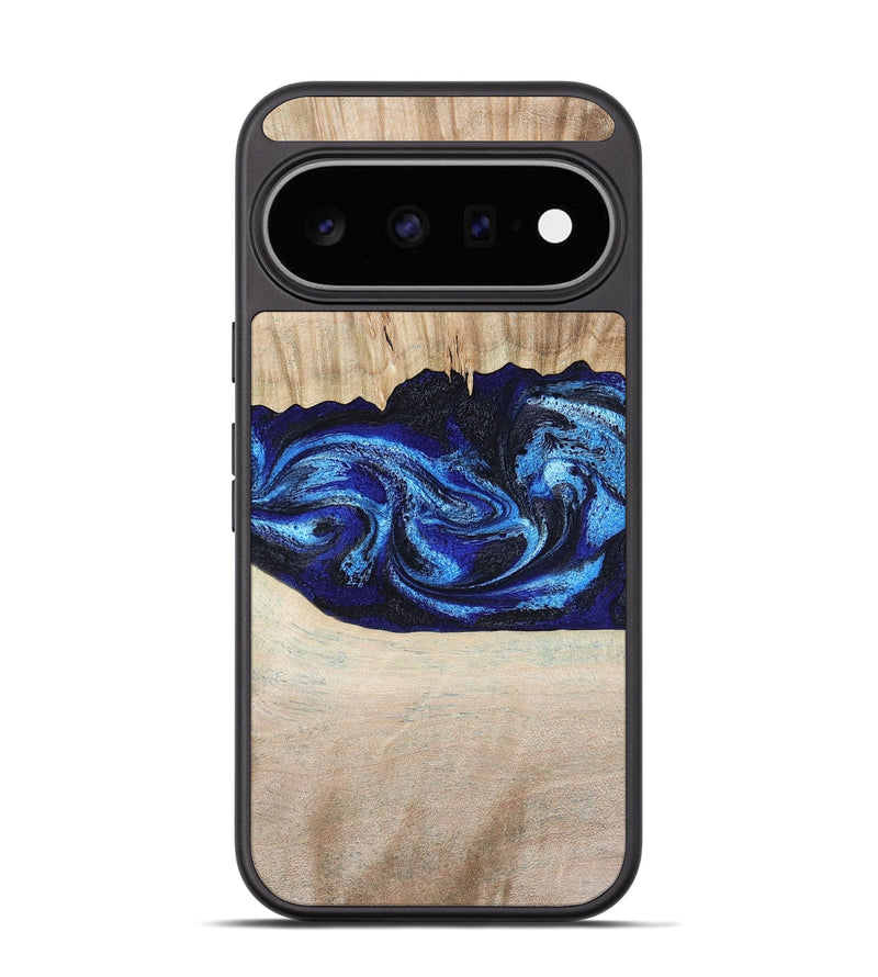 Pixel 11 Wood Phone Case - Muriel (Blue, 794396)