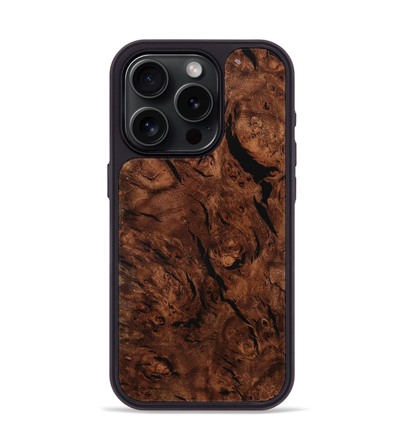 iPhone 15 Pro Wood Phone Case - Brant (Wood Burl, 794418)