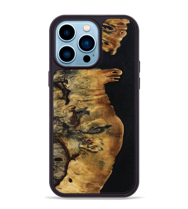 iPhone 14 Pro Max Wood Phone Case - Blaine (Wood Burl, 794434)