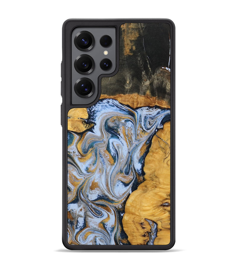 Galaxy S25 Ultra Wood Phone Case - Anakin (Teal & Gold, 794482)