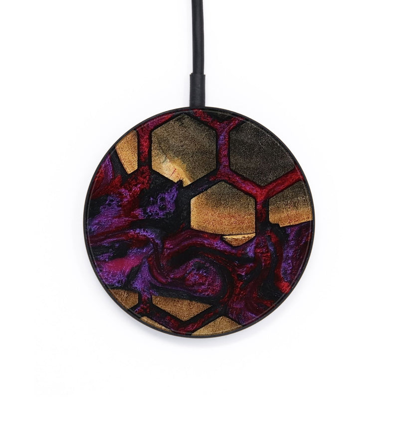 Circle Wood Wireless Charger - Nya (Pattern, 794528)