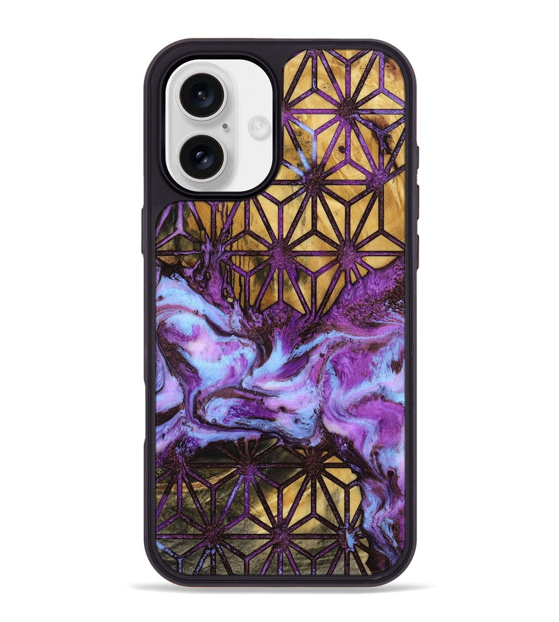 iPhone 16 Plus Wood Phone Case - Clayton (Pattern, 794530)