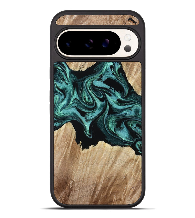 Pixel 10 Pro XL Wood Phone Case - Jerold (Green, 794545)