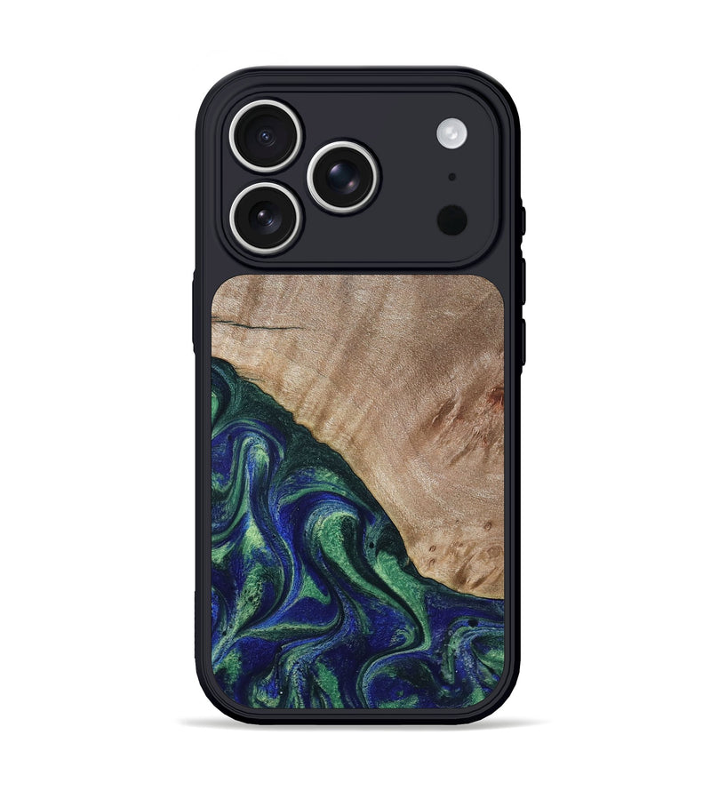 iPhone 17 Pro Wood Phone Case - Eugenia (Green, 794551)