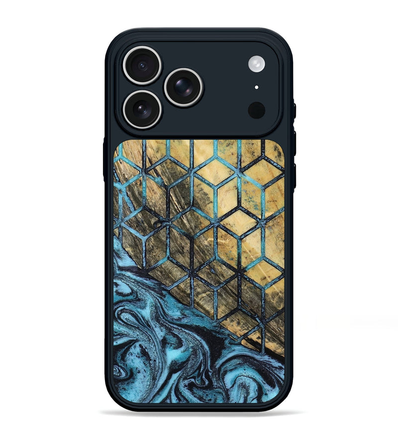 iPhone 17 Pro Max Wood Phone Case - Bell (Pattern, 794556)
