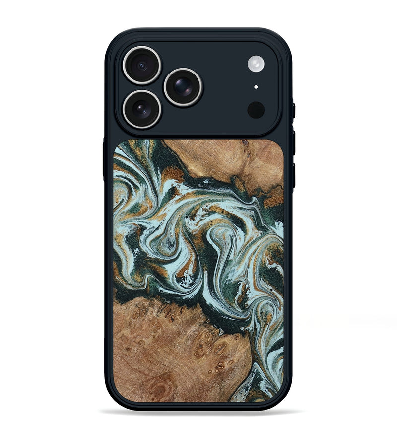 iPhone 17 Pro Max Wood Phone Case - Iyla (Green, 794562)