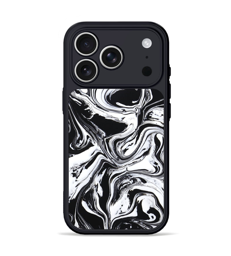 iPhone 17 Pro ResinArt Phone Case - Coty (Black & White, 794574)