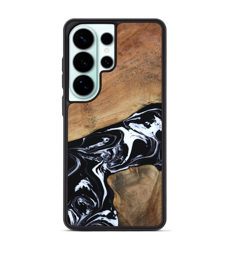 Galaxy S26 Ultra Wood Phone Case - Astrid (Black & White, 794575)