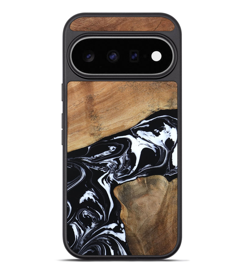 Pixel 11 Pro XL Wood Phone Case - Astrid (Black & White, 794575)
