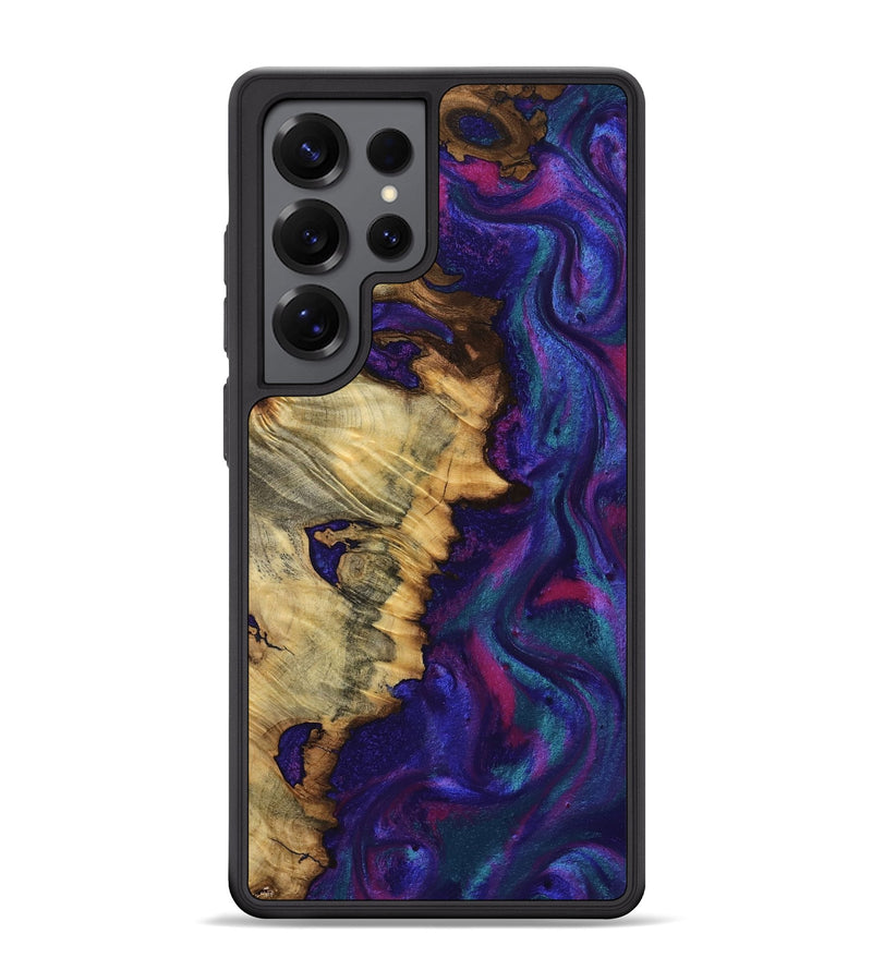 Galaxy S25 Ultra Wood Phone Case - Kaiya (Purple, 794619)