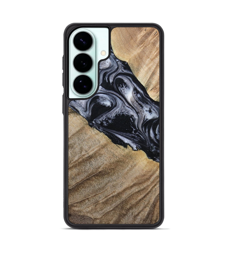 Galaxy S26 Plus Wood Phone Case - Rita (Black & White, 794632)