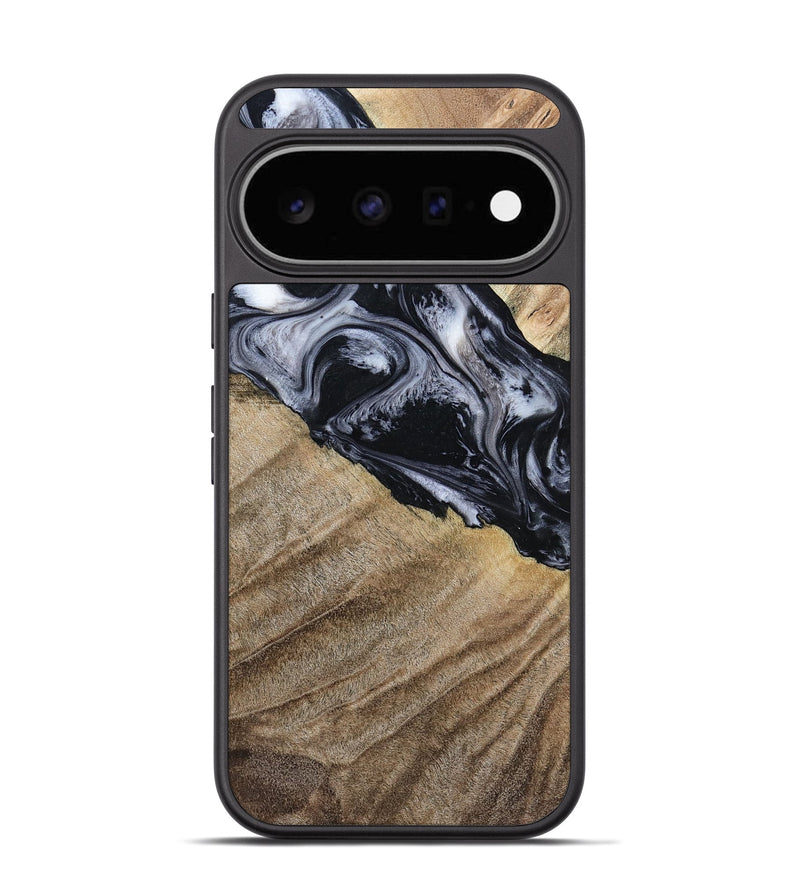 Pixel 11 Wood Phone Case - Rita (Black & White, 794632)