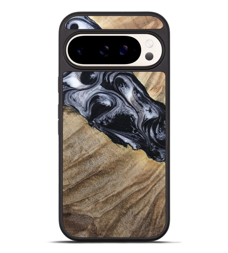 Pixel 9 Pro XL Wood Phone Case - Rita (Black & White, 794632)