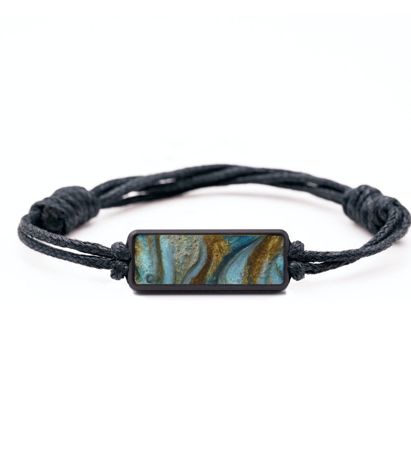 Classic ResinArt Bracelet - Luciana (Teal & Gold, 794688)