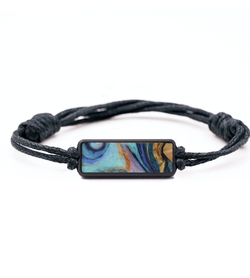Classic ResinArt Bracelet - Presley (Teal & Gold, 794690)