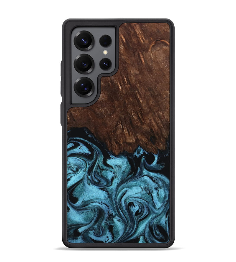 Galaxy S25 Ultra Wood Phone Case - Louella (Blue, 794757)
