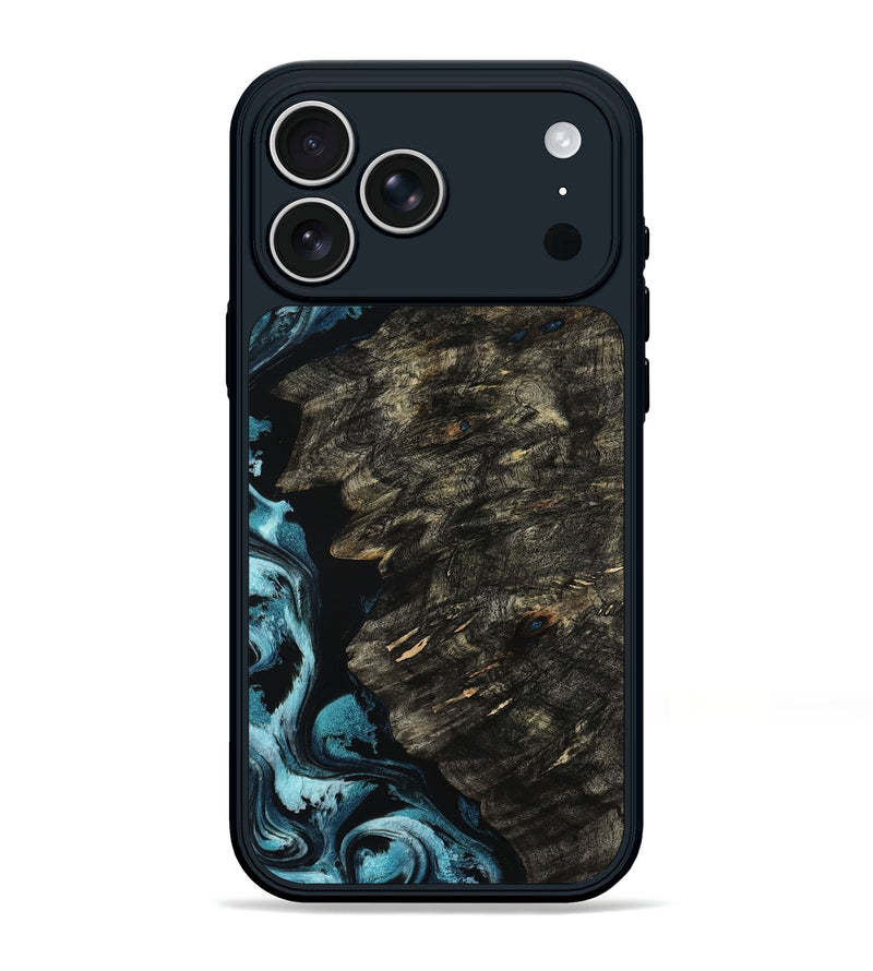 iPhone 17 Pro Max Wood Phone Case - Thalia (Blue, 794759)