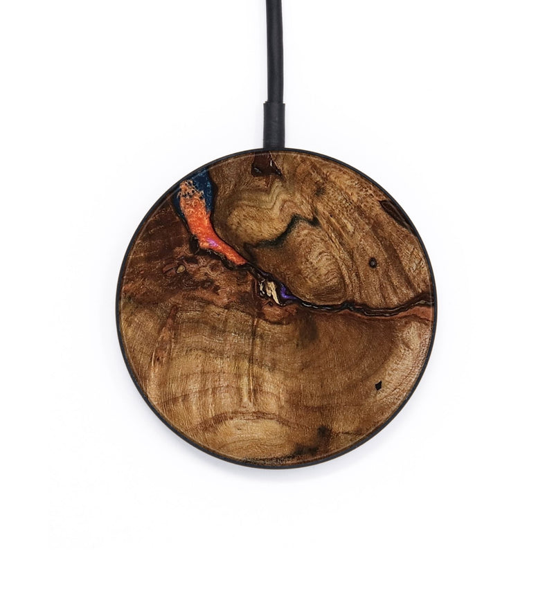 Circle Wood Wireless Charger - Ander (Blue, 794776)