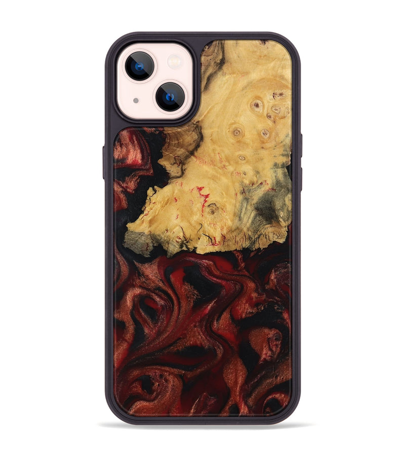 iPhone 14 Plus Wood Phone Case - Wilbur (Red, 794782)