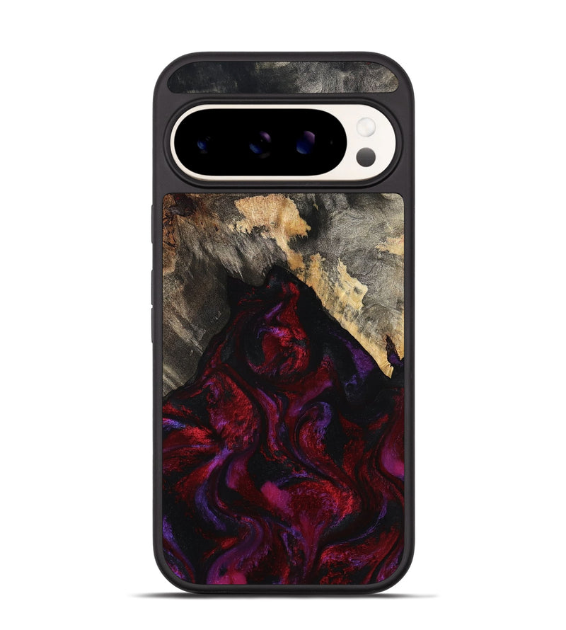 Pixel 9 Wood Phone Case - Lolita (Red, 794797)