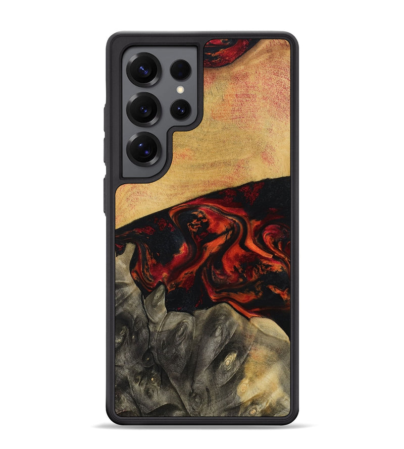 Galaxy S25 Ultra Wood Phone Case - Buddy (Red, 794804)