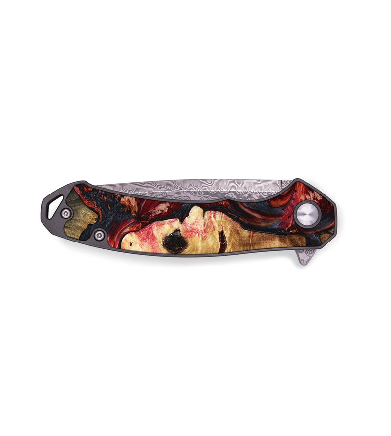 EDC Wood Pocket Knife - Alethea (Red, 794808)